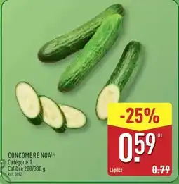 ALDI Concombre noa offre