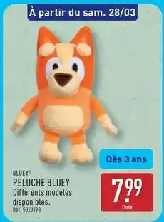 ALDI Bluey - peluche offre