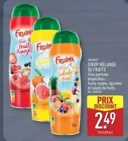 ALDI Sirop mélange de fruits offre