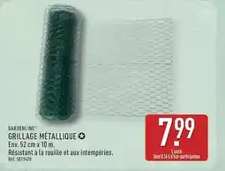 ALDI Grillage metallique offre