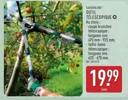 ALDI Outil telescopique offre