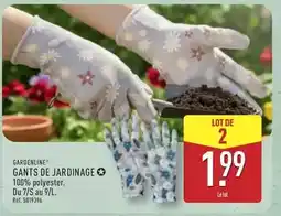 ALDI Gants de jardinage offre