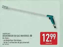 ALDI Désherbeur ou gaz universel offre