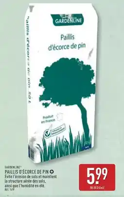 ALDI Gardenline - pallis d'écorce de pin offre