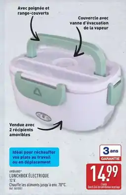 ALDI Couvercle avec range-couverts offre