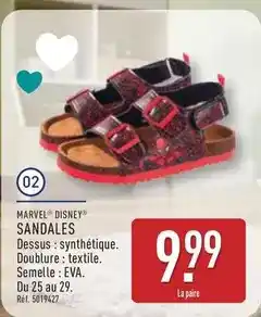 ALDI Sandales offre