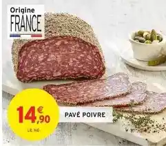 Intermarché Pavé poivre offre