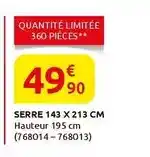 Rural Master Serre 143 x 213 cm offre