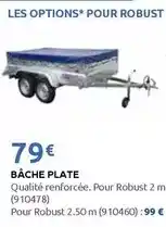 Rural Master Bâche plate offre