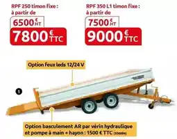 Rural Master Rpf 250 l+1 offre
