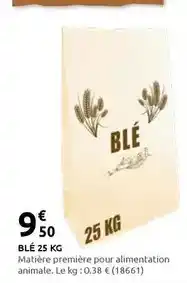 Rural Master Blé 25 kg offre