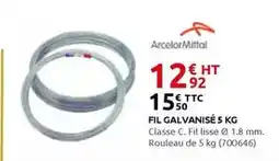 Rural Master Fil galvanise 5 kg offre