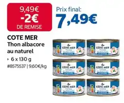 Costco Thon albacore au naturel offre