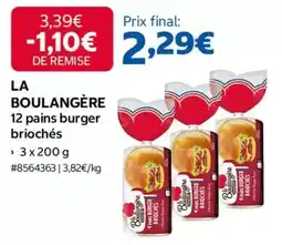 Costco Burger - la boulangère offre