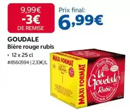 Costco La goudale - bière rouge rubis offre