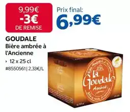 Costco La goudale - bière ambrée à l'ancienne offre