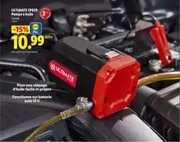 Lidl ULTIMATE SPEED Pompe à huile offre