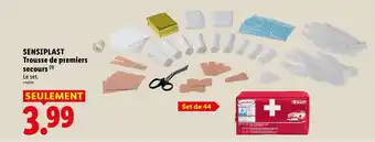 Lidl SENSIPLAST Trousse de premiers secours offre