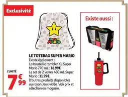 Auchan LE TOTEBAG SUPER MARIO offre