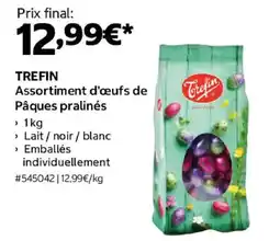 Costco TREFIN Assortiment d'œufs de Pâques pralinés offre