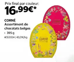 Costco CORNÉ Assortiment de chocolats belges offre