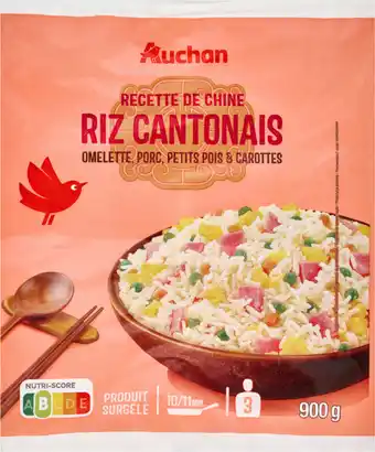Auchan Auchan riz cantonais surgelé auchan offre