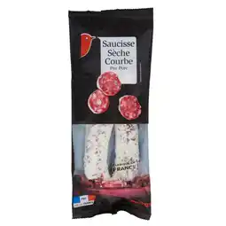Auchan Auchan saucisse sèche courbe pur porc auchan offre
