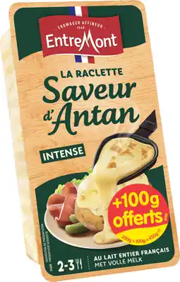 Auchan Entremont la raclette saveur d'antan entremont offre