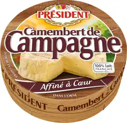 Auchan President camembert de campagne président offre