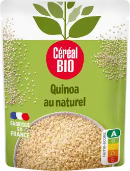 Auchan Cereal bio quinoa bio au naturel céréal bio offre