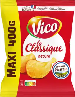 Auchan Vico chips la classique nature vico offre