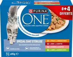 Auchan Purina pâtée pour chat purina one offre