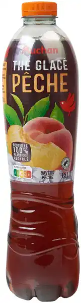 Auchan Auchan boisson au thé pêche auchan offre