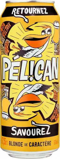 Auchan Pelican bière blonde pélican offre
