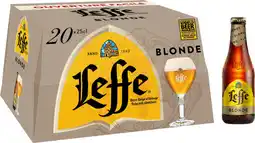 Auchan Abbaye de leffe bière blonde leffe offre