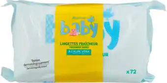 Auchan Auchan baby lingettes fraicheur auchan baby offre