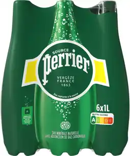 Auchan Perrier perrier eau minérale gazéifiée offre