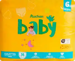 Auchan Auchan baby culottes auchan baby offre