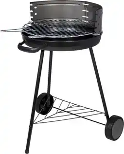 Auchan Gardenstar barbecue charbon rond offre