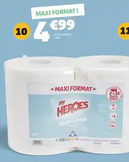 Gifi My heroes 2 bobines essuie-tout offre