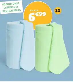 Gifi Chiffons microfibre offre