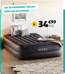 Gifi Intex matelas gonflable 2 personnes offre