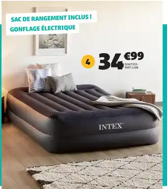 GiFi Intex matelas gonflable 2 personnes offre