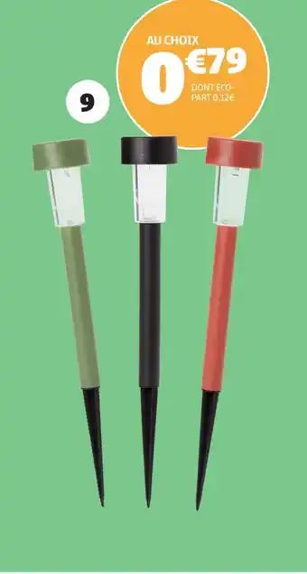 Gifi Borne solaire offre