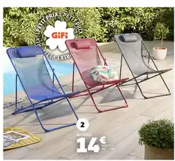 Gifi Chilienne garden offre