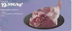 Costco Gigot d'agneau avec os offre