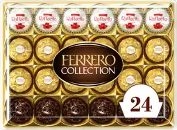 Auchan Supermarché Ferrero assortiment de chocolats ferrero collection offre
