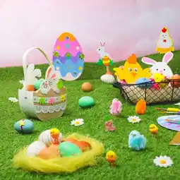 Auchan Supermarché Sansmarque foire loisirs créatifs pâques offre