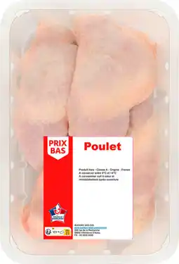 Auchan Supermarché Prix bas cuisses de poulet offre