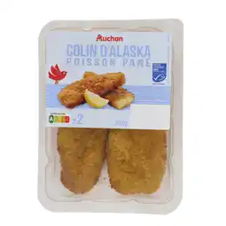 Auchan Supermarché Auchan colin d'alaska poisson pané auchan offre